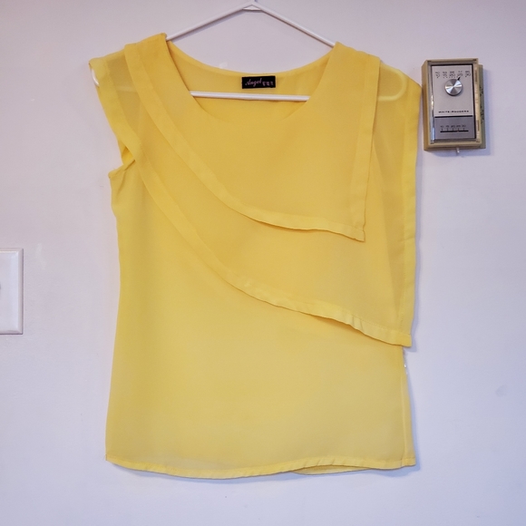 Yellow Ruffles Shirt - Picture 3 of 3